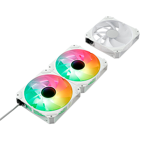 Abysm Arclight 2.0 ARGB 12cm Blanco 3 pieza(s) - Ventilador Caja Abysm Arclight 2.0 ARGB 12cm Blanco 3 pieza(s) - Ventilador Caja