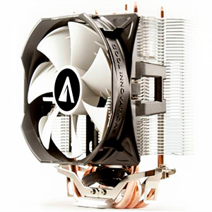 Abysm Snow III 10cm Negro Blanco - Disipador CPU