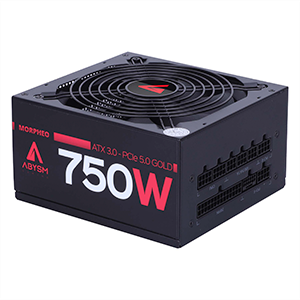 ABYSM Morphep G2 ATX 750W 20+4 pin ATX Negro - Fuente Alimentacion