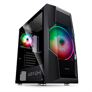 ABYSM Danube Hron Black Torre Negro - Caja Ordenador