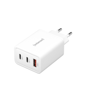 Intenso POWER ADAPTER 1XUSB-A/2XUSB-C/7806512 Universal Blanco Corriente alterna Carga rápida Interior