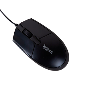 iggual COM-BASIC3-800DPI ratón Ambidextro USB tipo A