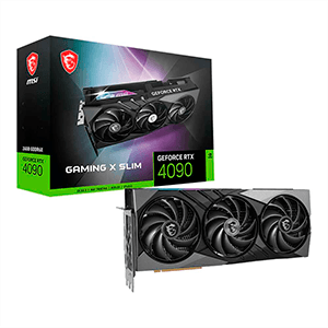 MSI GEFORCE RTX 4090 GAMING X SLIM 24G tarjeta gráfica NVIDIA 24 GB GDDR6X