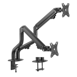 Ewent EW1534 Doble Hasta 34" Negro Escritorio - Soporte