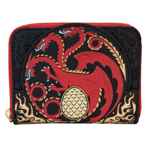 Cartera Targaryen La Casa del Dragon Juego de Tronos Loungefly para Merchandising en GAME.es