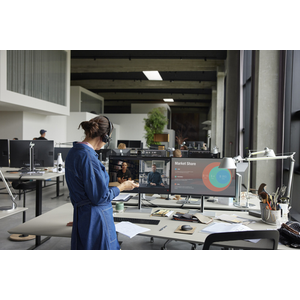 HP Poly Auriculares monoaurales Poly Savi 8410 Office con certificación Microsoft Teams DECT 1880-1900 MHz