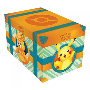 Cofre del tesoro juego cartas coleccionables Pokemon español