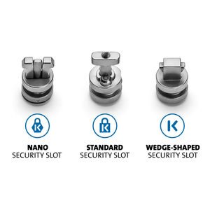 Kensington Kit de anclajes de seguridad ClickSafe para ranuras universales