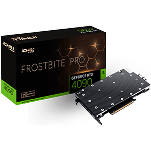 Tarjeta Gráfica INNO3D GeForce RTX 4090 iChill Frostbite Pro 24GB GDDR6X