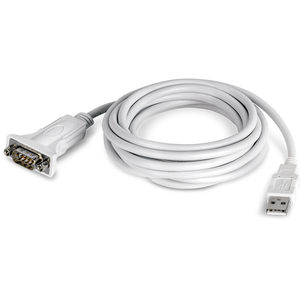 Trendnet TU-S910 cambiador de género para cable USB Type A RS-232 Blanco