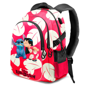 Mochila Kiss Stitch Disney 44cm adaptable