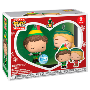Blister 2 Llaveros Pocket POP Elf Buddy Jovie