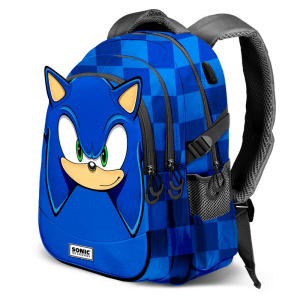 Mochila Sight Sonic the Hedgehog 44cm adaptable