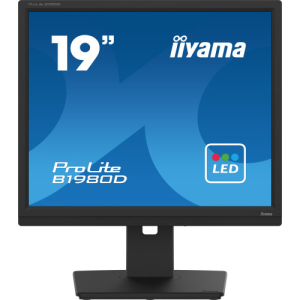 iiyama ProLite B1980D-B5 pantalla para PC 48,3 cm (19") 1280 x 1024 Pixeles SXGA LCD Negro iiyama ProLite B1980D-B5 pantalla para PC 48,3 cm (19") 1280 x 1024 Pixeles SXGA LCD Negro