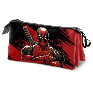 Portatodo Plus Bad Deadpool Marvel triple