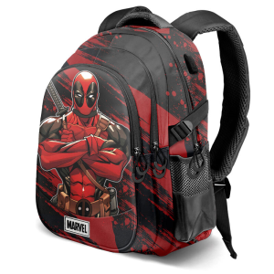Mochila Plus Bad Deadpool Marvel 44cm Mochila Plus Bad Deadpool Marvel 44cm