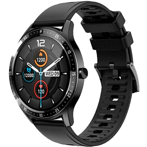 MaxCom FW43COBALT2BLACK Relojes inteligentes y deportivos 3,25 cm (1.28") TFT Digital 240 x 240 Pixeles Pantalla táctil Negro