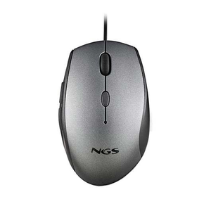 NGS Moth Gray Ergonomico USB-C - Raton