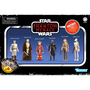 Set figuras Phantom Menace Star Wars 9,5cm Set figuras Phantom Menace Star Wars 9,5cm