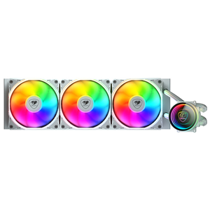COUGAR CGR-PSDELRGB-W-360 Procesador Sistema de refrigeración líquida todo en uno 12 cm Blanco
