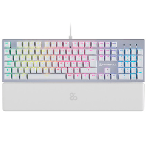 Newskill Gaming NS-KB-SERIKEV2 teclado USB QWERTY Español Blanco Newskill Gaming NS-KB-SERIKEV2 teclado USB QWERTY Español Blanco