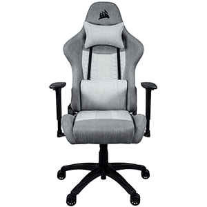 Corsair TC100 Relaxed Silver - Silla Gaming