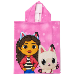 Poncho La Casa de Muñecas de Gabby microfibra Poncho La Casa de Muñecas de Gabby microfibra