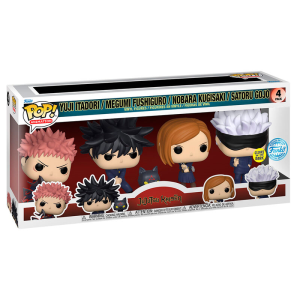 Blister 4 figuras POP Jujutsu Kaisen serie 1 Exclusive
