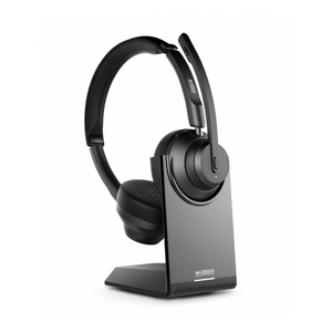 Urban Factory MOVEE PRO Auriculares Inalámbrico Diadema Juego USB Tipo C Bluetooth Base de carga Negro