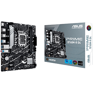 ASUS Placa Base PRIME B760M-R D4 mATX 1700