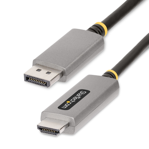 StarTech.com Cable Adaptador de 2m DisplayPort a HDMI - 8K 60Hz - 4K 144Hz - HDR10 - Conversor de Vídeo Activo DP 1.4 a HDMI 2.1