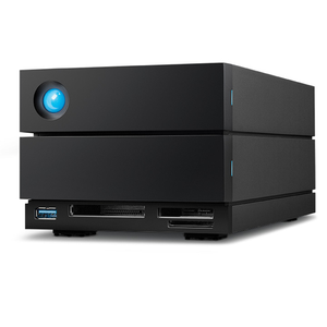 LaCie 2big Dock unidad de disco multiple 48 TB Escritorio Negro