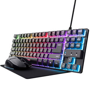 Combo gaming Teclado + Ratón + Alfombrilla Trust GXT 794