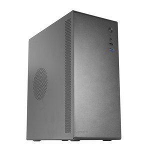 Tacens NOVAX, Caja PC Ultracompacta Micro-ATX, Diseño Totalmente Metálico Ultrarresistente, 1x Ventilador Trasero 80mm, Caja Min