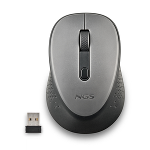 NGS DEW ratón Oficina Ambidextro RF inalámbrico Óptico 1600 DPI
