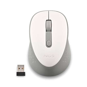 NGS DEW ratón Oficina Ambidextro RF inalámbrico Óptico 1600 DPI