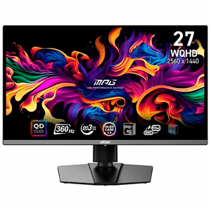 MSI MPG 271QRX - 27´´ - QD OLED - 2K QHD - 360Hz - Wide - Monitor Gaming
