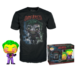 Set figura POP Tee DC Comics Joker