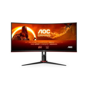 AOC CU34G2X/BK 34" - LED - Wide QuadHD - 144Hz - FreeSync - Curvo - Monitor Gaming AOC CU34G2X/BK 34" - LED - Wide QuadHD - 144Hz - FreeSync - Curvo - Monitor Gaming