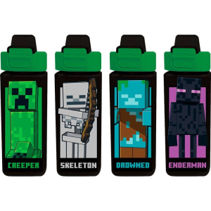 Cantimplora cuadrada Minecraft 500ml Cantimplora cuadrada Minecraft 500ml