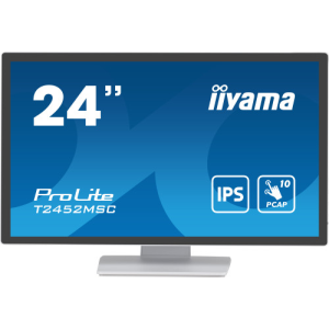 iiyama ProLite pantalla para PC 60,5 cm 238 1920 x 1080 Pixeles Full HD LCD Pantalla tactil Multi-usuario Blanco