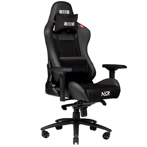 Next Level Racing ProGaming Chair Black Leather Suede Edition - Silla Gaming