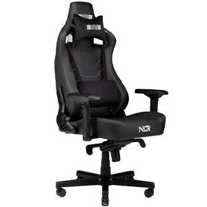 Next Level Racing Elite Black Leather Edition - Silla Gaming