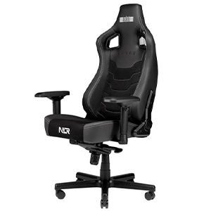 Next Level Racing Elite Black Leather & Suede Edition - Silla Gaming