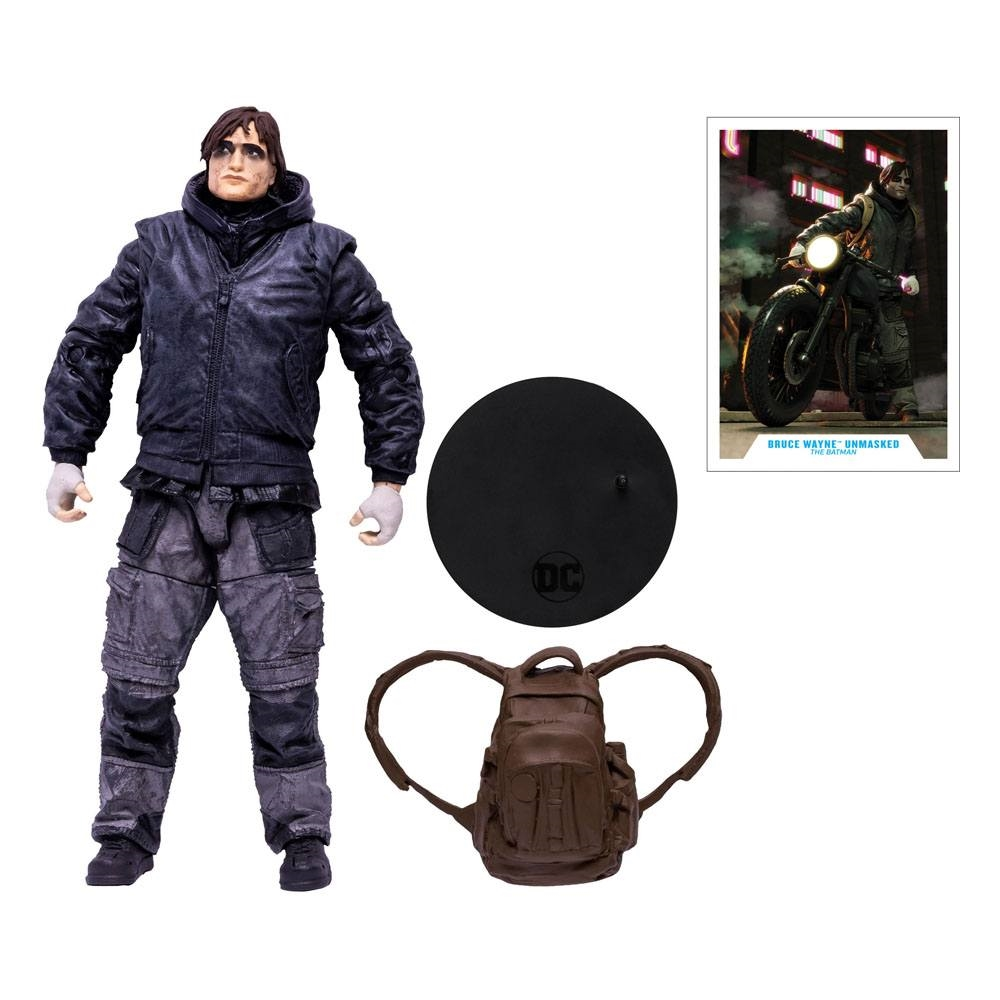 FIGURA ACCIoN THE BATMAN VAGABUNDO NO MaSCARA 18CM