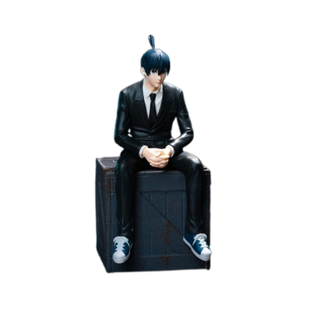 ESTATUA AKI HAYAKAWA SENTADO 14CM