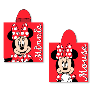 Poncho toalla Minnie Disney microfibra