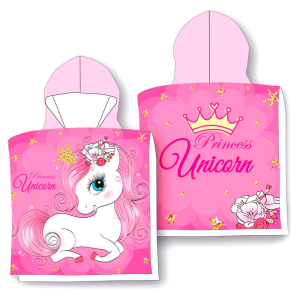 Poncho toalla Unicornio microfibra Poncho toalla Unicornio microfibra