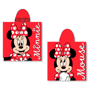 Poncho toalla Minnie Disney algodon