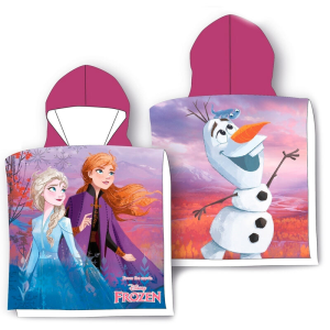Poncho toalla Frozen Disney algodon Poncho toalla Frozen Disney algodon